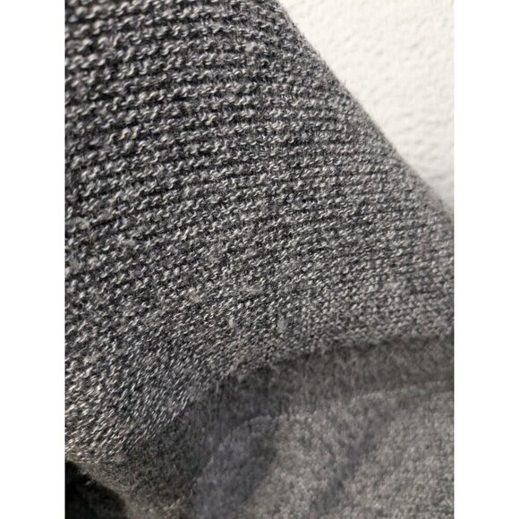 Smartwool Sweater Mens Large Merino Wool Blend Partial Zip Pullover Gray - Picture 9 of 15